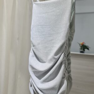 VESTIDO GLITTER PLATA