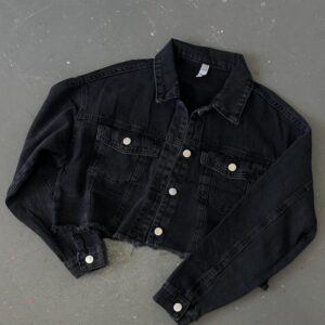 CAMPERA MOM BLACK