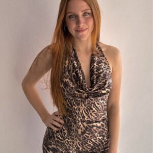 VESTIDO ANIMAL PRINT